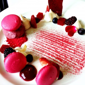 Summer berries, vanilla, beetroot